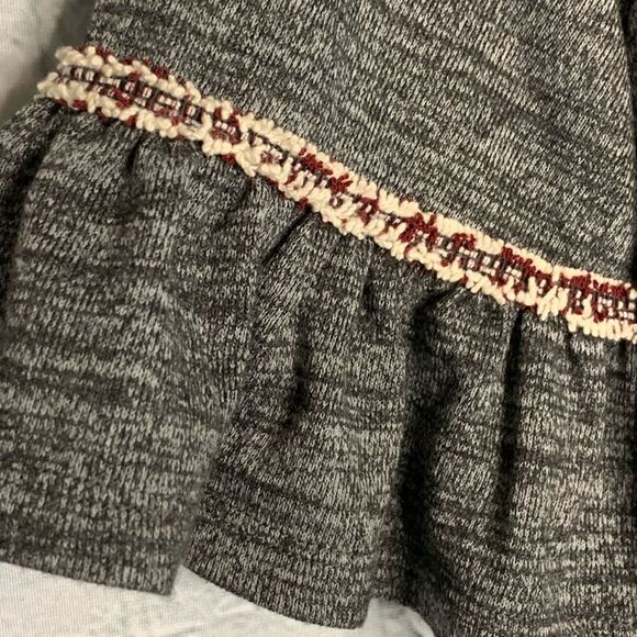 Loft ruffle sleeve embellished top. XS - Picture 2 of 4